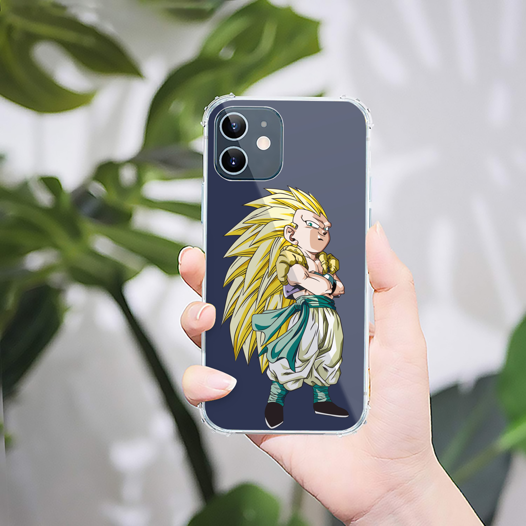 （画像用） ドラゴンボール ベジット DRAGON BALL Vegetto 【iPhone 12シリーズ対応】透明スマホケース（クリアソフトケース）